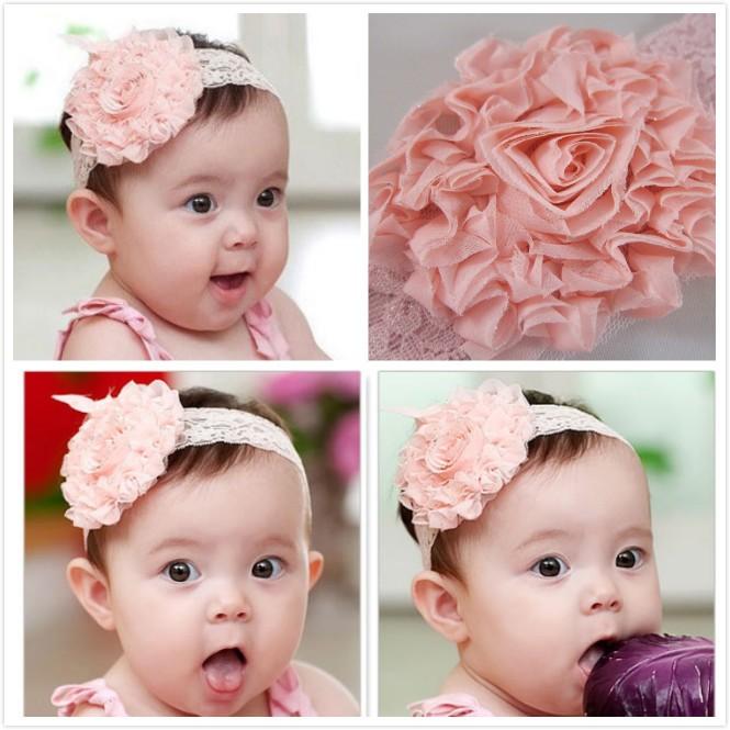 BABY レースカチューシャ　赤 楽天市場】キッズ ヘアバンド カチューシャ レース 頭飾り