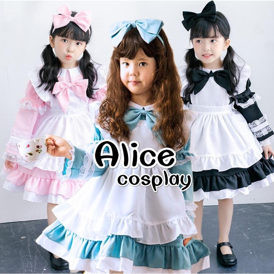 ハロウィン halloween コスプレ 衣装 子供 アリス コスチューム