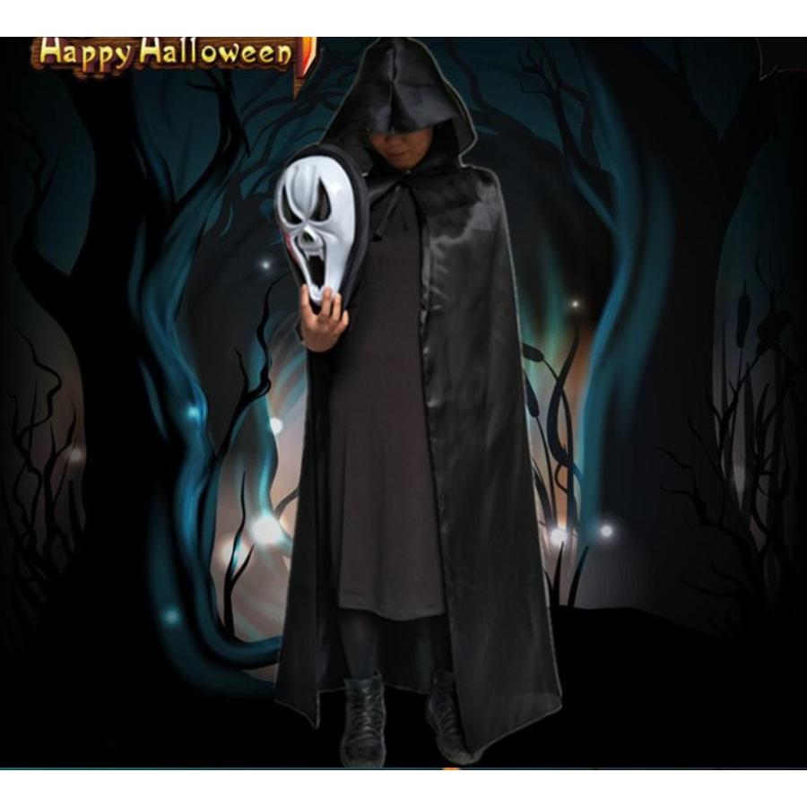 ハロウィン halloween コスプレ 衣装 子供 死神 ロング マント