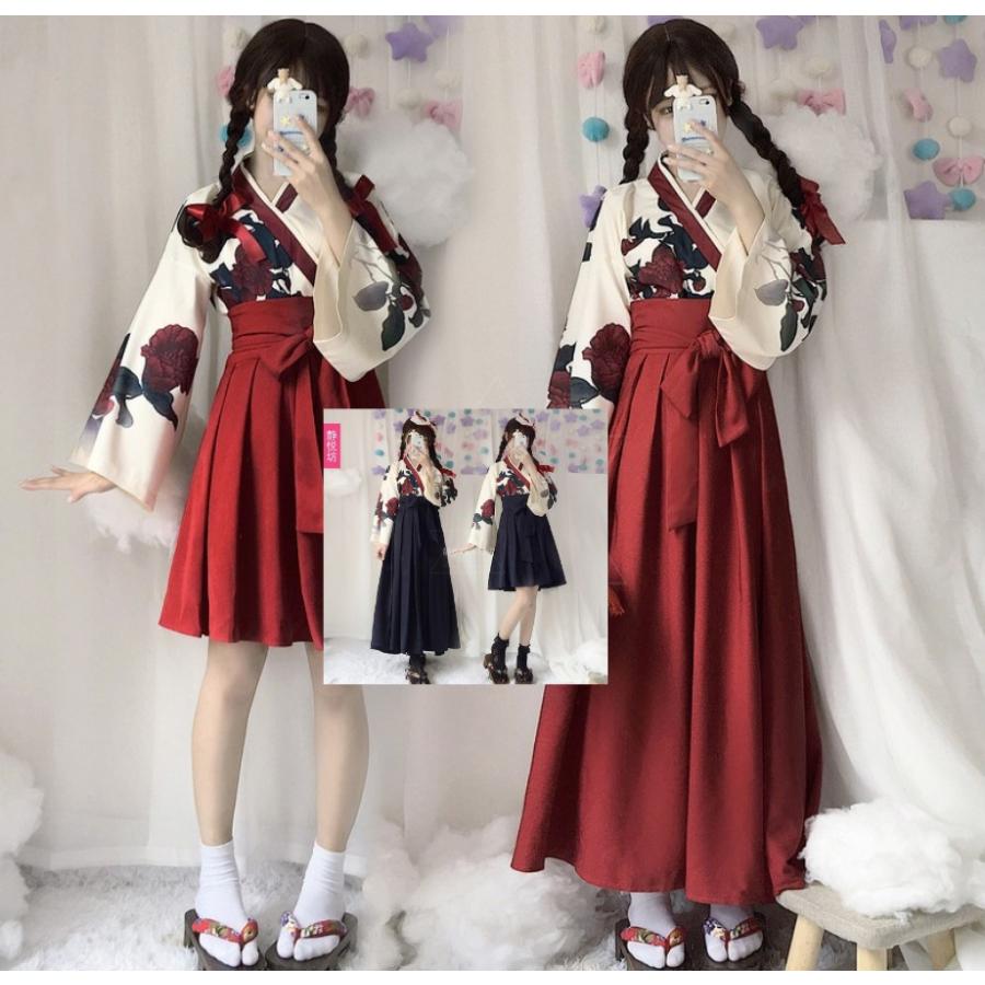 浴衣 着物 和服 コスチューム コスプレ 大人用 衣装 ハロウィン 仮装 コスプレ衣装 クリスマス レディース コス 袴 和風 矢羽 巫女 和装 Sdj15 スマイル静岡 通販 Yahoo ショッピング