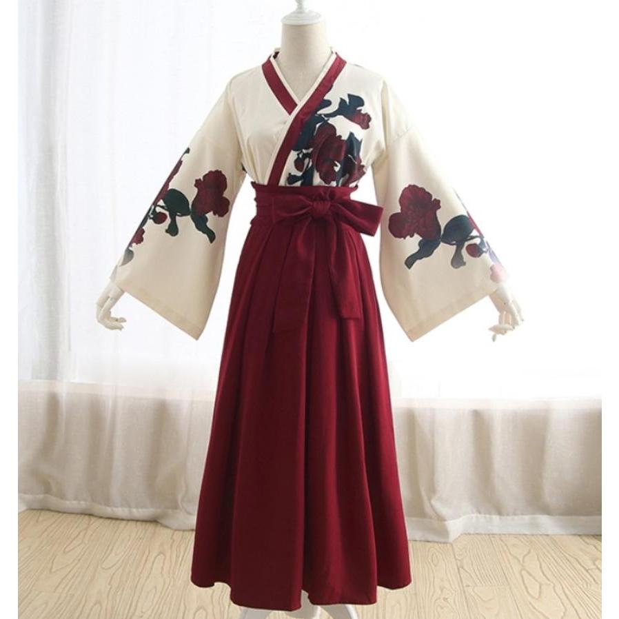 HL07 新品　未使用　浴衣 着物 和服　コスプレ 大人用 衣装 ハロウィン 浴衣 着物 和服 コスチューム コスプレ 大人用 衣装 ハロウィン 仮装