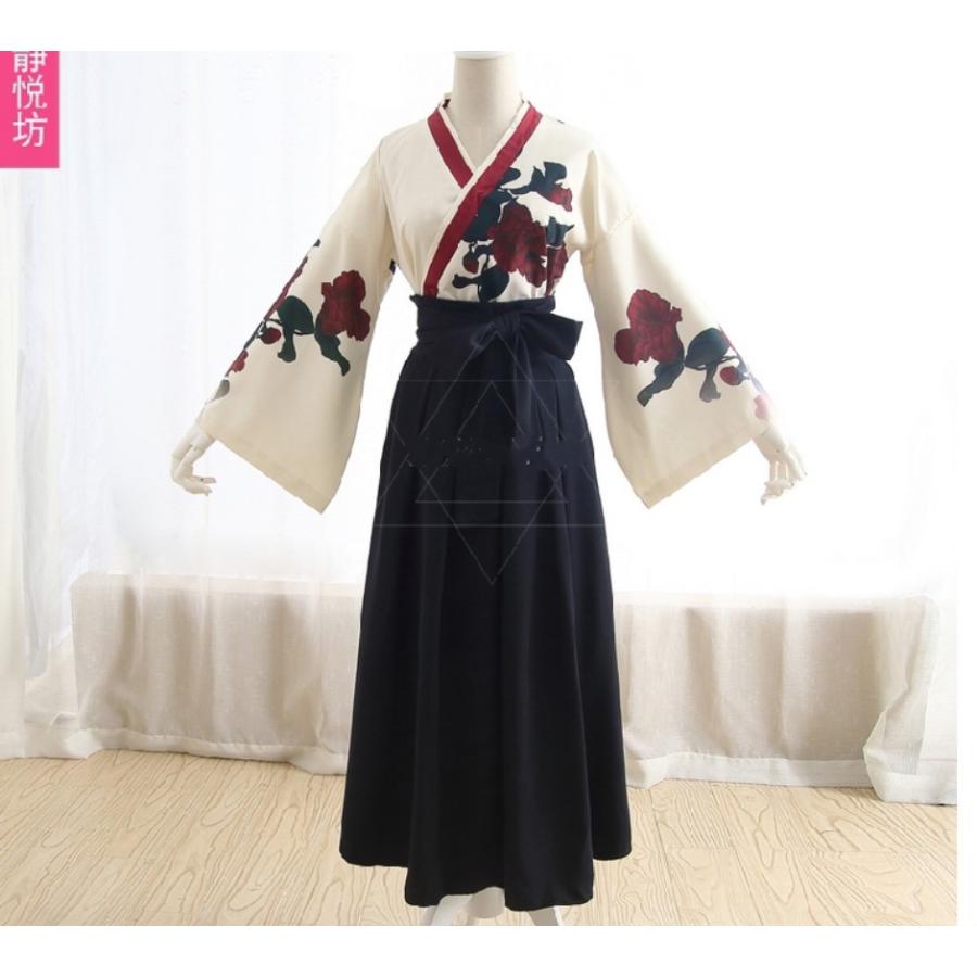 浴衣 着物 和服 コスチューム コスプレ 大人用 衣装 ハロウィン 仮装