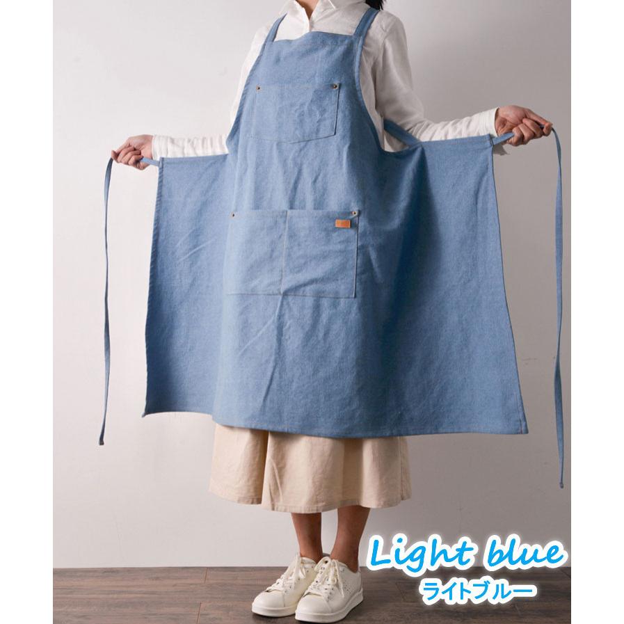 KAPITAL キャピタル デニムガーデニングエプロン　 ライトブルー KAPITAL キャピタル デニムガーデニングエプロン ライトブルー