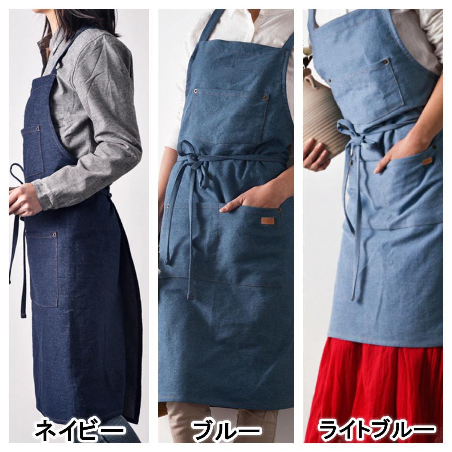 40-50sデニムエプロン 3ポケット付き 楽天市場】【楽天ランキング1位入賞】デニムエプロン おしゃれ