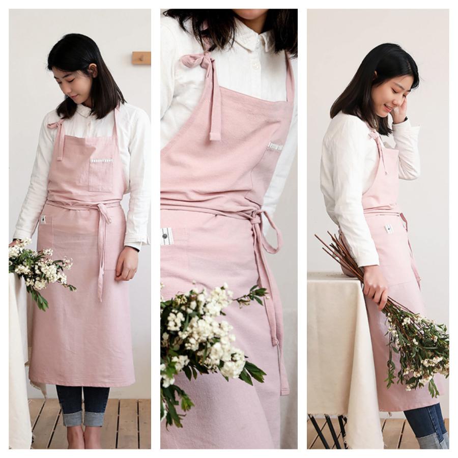 リネンエプロン リネン レディース メンズ シンプル ナチュラル 北欧