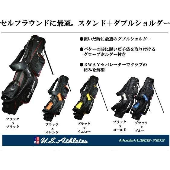 LEZAX U.S.athletes GOLF CADDIEBAG USアスリート 6.5キャディー