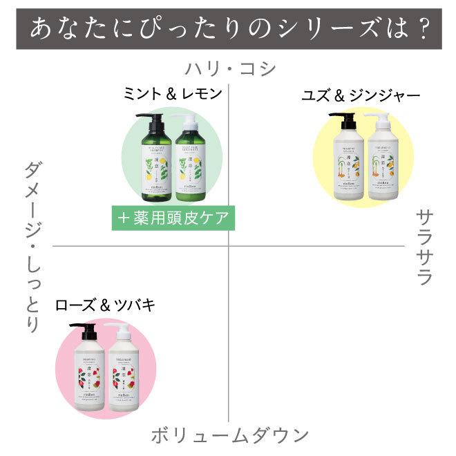 アウトレット 凜恋 リンレン トリートメント ローズ ツバキ 520mL 凛恋 しっとり ツヤ ノンシリコン 無添加 ナチュラル ダメージケア rinRen 公式ストア｜smilecosme｜08