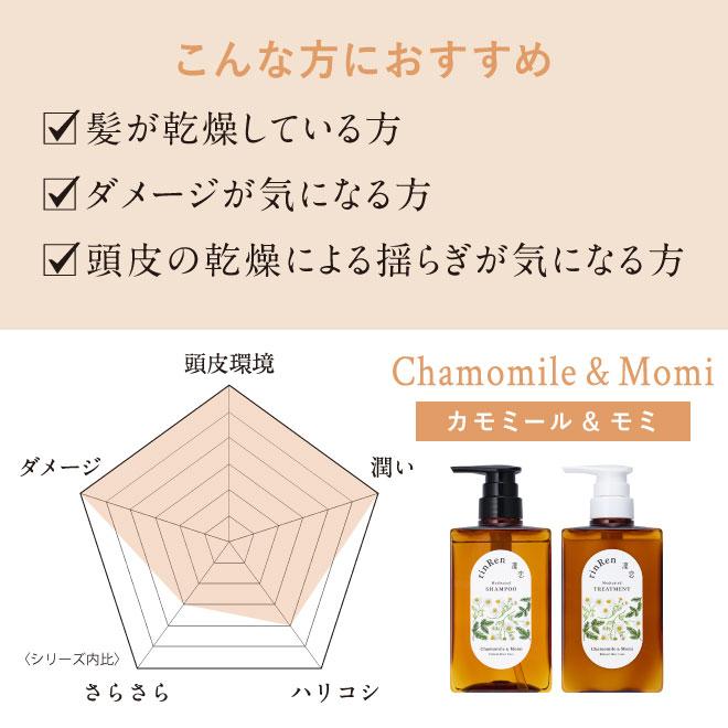 凜恋（rinRen） リンレン シャンプー カモミール モミ 医薬部外品 薬用