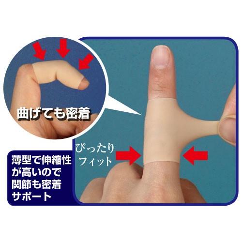 ひびサポート 指らーく 3個入 指サポーター 手の指 指関節 痛い 保護