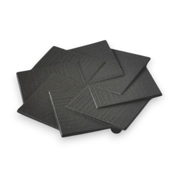 鍋敷き 南部鉄器 壱鋳堂 ティーポット敷き トリベット 風車 Kazaguruma