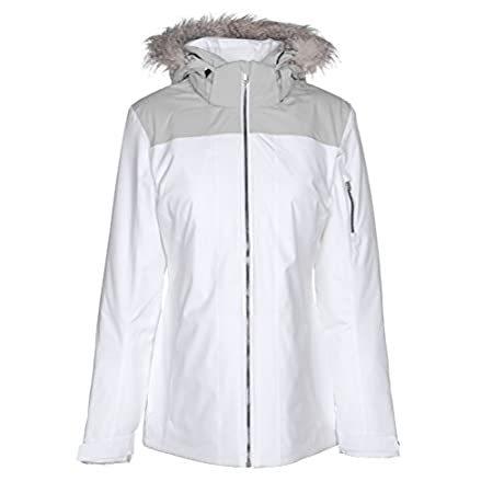 Spyder Women's Entice Jacket, White, 14