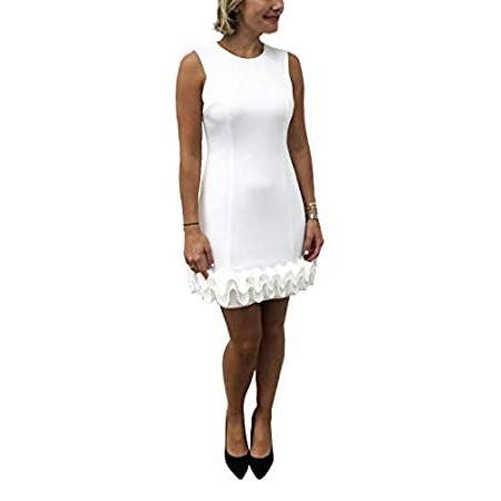 Donna Ricco DRESS レディース US サイズ: 6 カラー: ホワイト