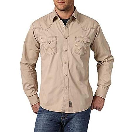 Wrangler Men
s Retro Two Pocket Long Sleeve Snap Shirt