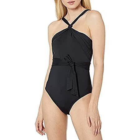 La アイランドゴッデス Blanca サイズ レディース アイランドゴッデス ドレープ ハイネック ワンピース水着 Us サイズ ワンピース水着