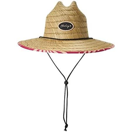 Hurley Women´s Straw Hat - Capri Medium Brim Real Lifeguard Sun w