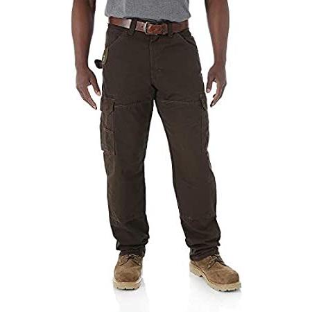 Wrangler Riggs Workwear Men's Carpenter Jean, Dark Brown, 36x29
