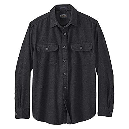 Pendleton Burnside Flannel Shirt Charcoal/Black LG