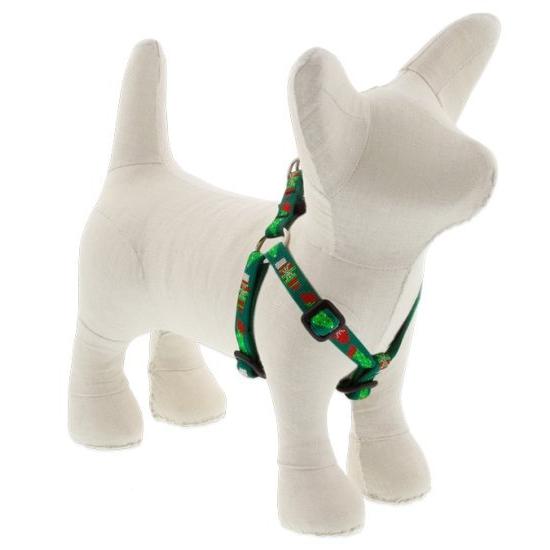 ハーネス胴回り30 45cm ストッキングスタッファー柄13mm幅 小型犬用 アメリカ直輸入 Lupine 3st12 スマイルドッグ愛犬グッズ専門店 通販 Yahoo ショッピング