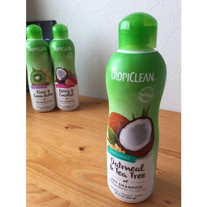 爆売り シャンプー オートミール ティーツリーtropiclean トロピクリーン Medicated Oatmeal Tea Tree 100 ナチュラル アメリカ製 大容量592ｍｌ 犬猫用 Whitesforracialequity Org