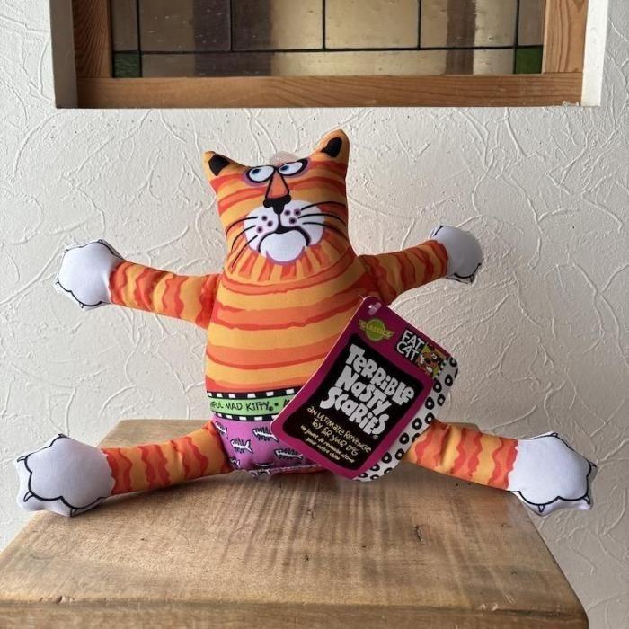 Fat Cat 猫・マッド（オレンジ） BAMBOO Terrible Nasty Scaries