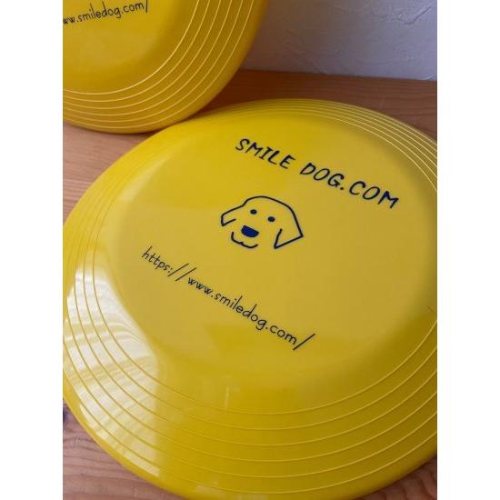 スマイルドッグオリジナルフリスビー フライングディスク 直径