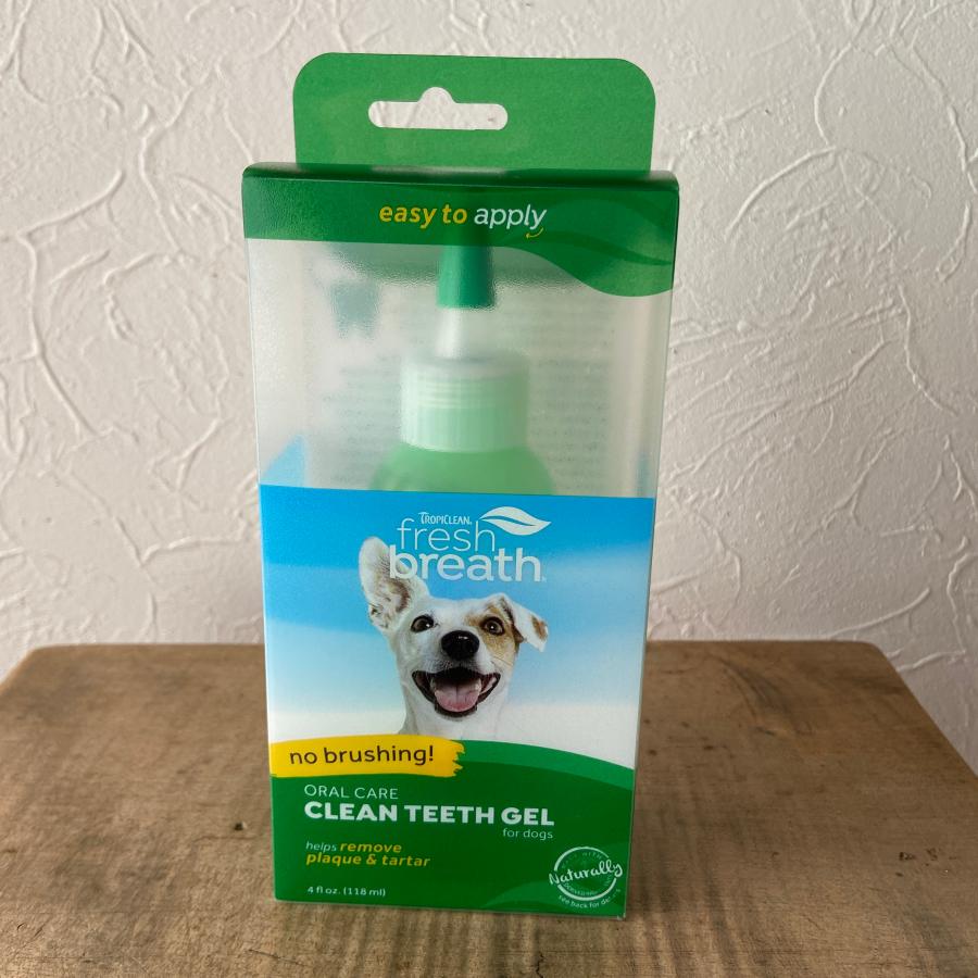 フレッシュブレスオーラルケアジェル tropiclean fresh breath oral care clean teeth gel