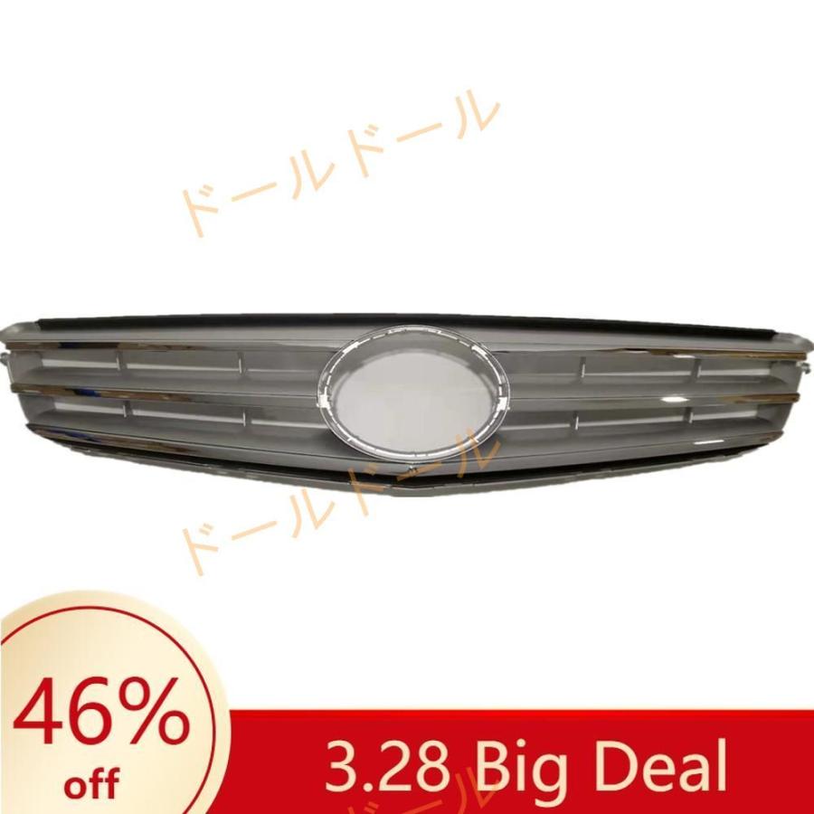 メルセデスベンツ W204 Cクラス フロントバンパー センターグリル 2008-2014