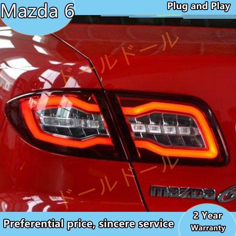 マツダ Mazda6クラシック リアブレーキ パーキングランプ drlリアテールライト 2004-2013 ledのサムネイル