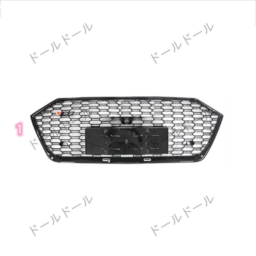 アウディ A7 フロントグリル に変更されたフロントバンパーグリル a7 s7 2019 2020 トリム用メッシュグリル s7 A7