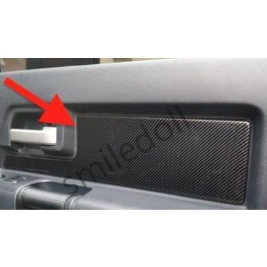 《ドアパネル》トヨタ FJクルーザー ドア トリム パネル 保護ステッカー プロテクター 内装 カスタム パーツ ガーニッシュ 傷防止 汚れ防