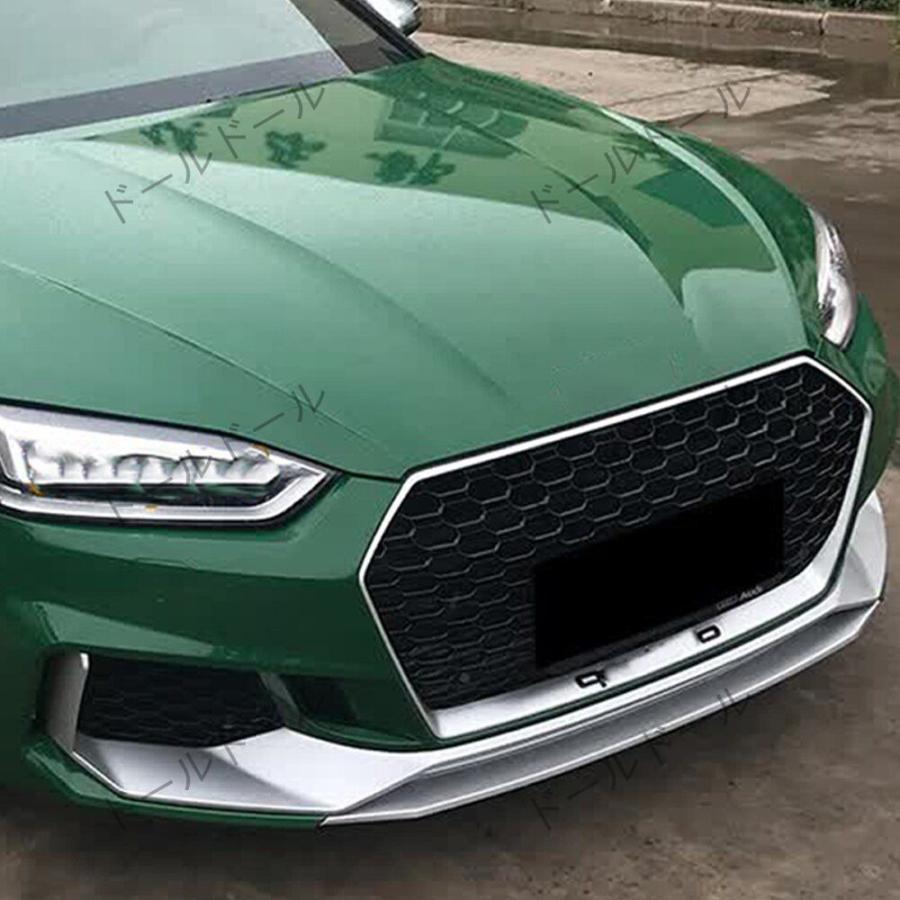 アウディA5 フロントグリル に変更グリルためA5 S5 B9 2017 2018 2019フロントバンパーメッシュ