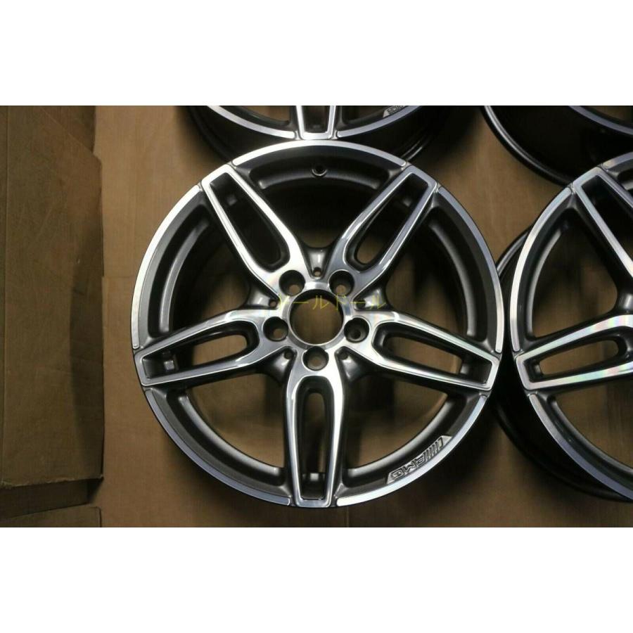 メルセデスベンツ純正AMG18インチ　４本セット メルセデス ベンツCクラス W206 純正 AMG 18インチ ホイール 4本 7.5