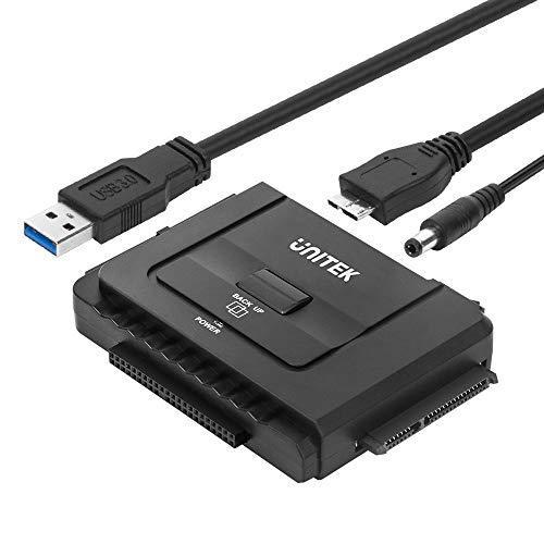 Unitek Ide Sata 両方対応 Usb3 0 ドライブ交換アダプター 2 5 3 5インチhdd Ssd 光学