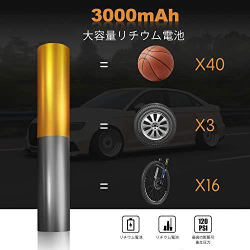 海外 正規品 電動空気入れ Autder 自転車 タイヤインフ コードレス 3000mah バイク空気入れ エアコンプレッサー 電動 空気入れ コンプレッサー Lifeinlacruz Com