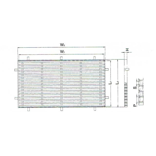 グレーチング　ステンレス製グレーチング　玄関マット　YMMT-1200×900