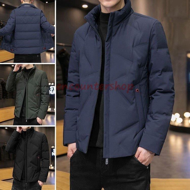 お歳暮 ダウンコート メンズ コート ダウンジャケット 冬服 防風 防寒服 40代 アウトドア アウター カジュアル 通勤 ビジネスコート スリム 韓国風 軽量ジャケット 在庫一掃 Dasheimpy Com