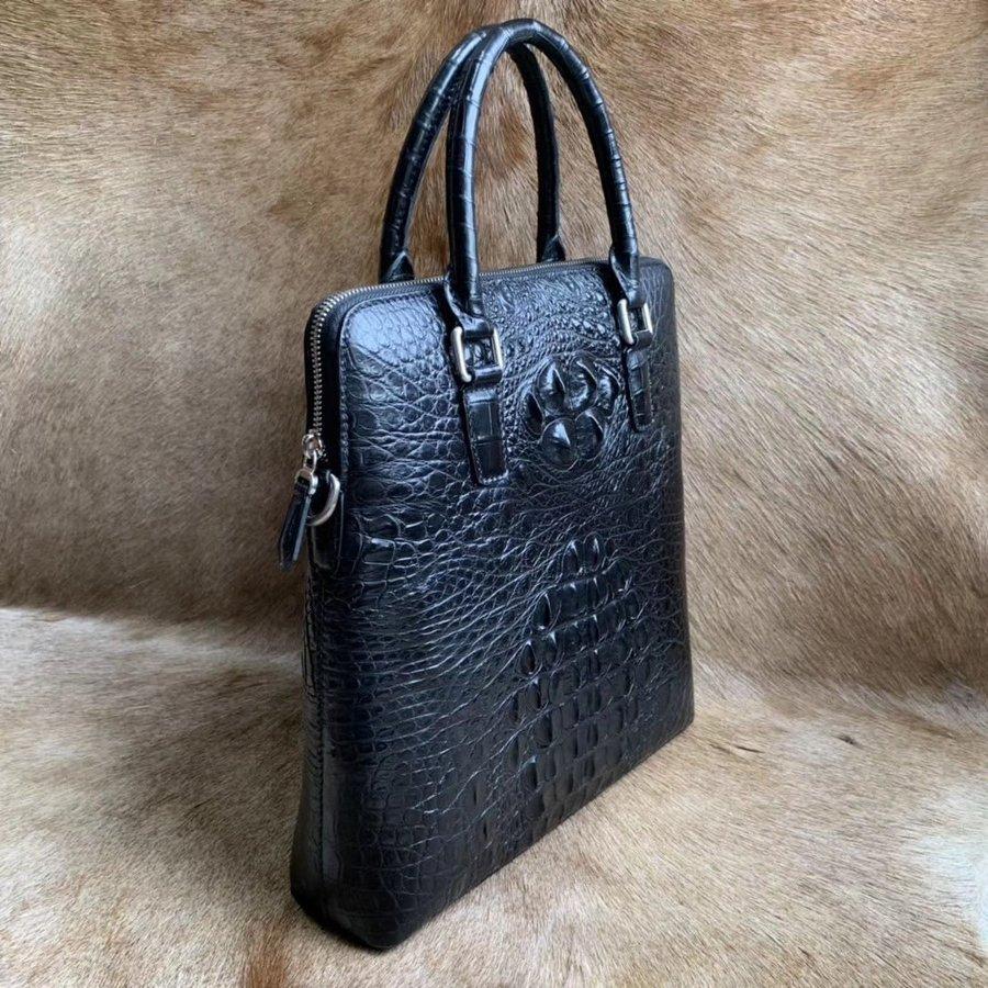 超安い品質 最高級本革保証 ダチョウ革 オーストリッチ リアルレザー クロコダイル 本革 鰐革 ワニ革 通勤バッグ ブリーフケース ビジネスバッグ メンズ 出張 就活 通勤 ビジネスリュック カラー ダチョウ革 Michiganestateplanning Com