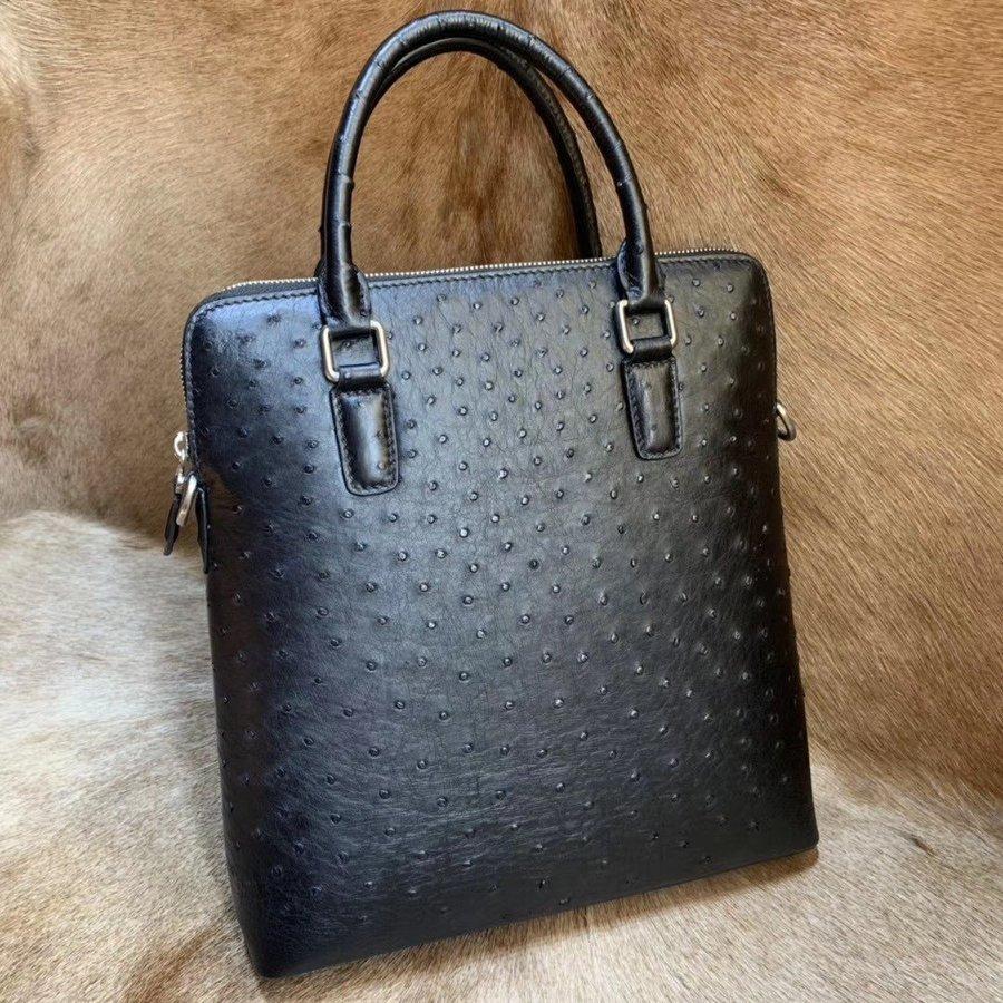 超安い品質 最高級本革保証 ダチョウ革 オーストリッチ リアルレザー クロコダイル 本革 鰐革 ワニ革 通勤バッグ ブリーフケース ビジネスバッグ メンズ 出張 就活 通勤 ビジネスリュック カラー ダチョウ革 Michiganestateplanning Com