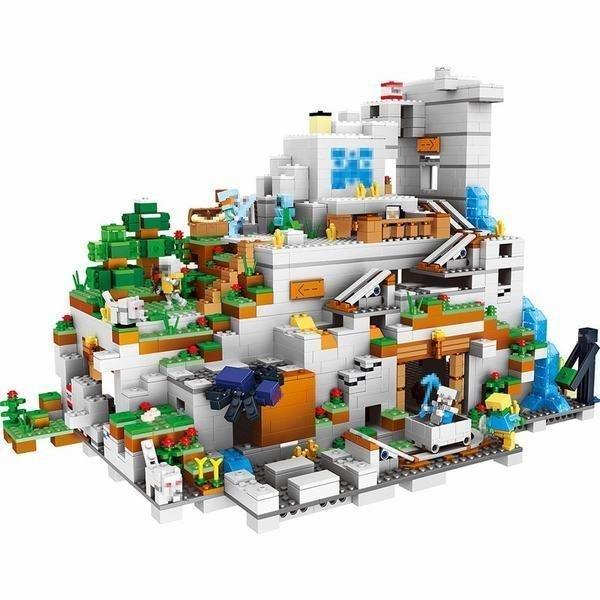 訳あり 山の洞窟 The Mountain Cave 大人気ミニフィグ レゴ 豪華セット マインクラフト ブロック 互換 Aynaelda Com