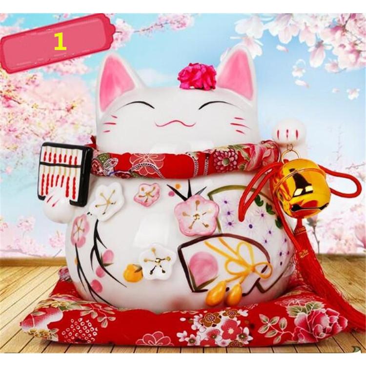 大人気陶磁器 招き猫インテリア 置物 飾り物 縁起物 貯金箱クッション贈り ５種類 Erbsppyryu インテリア雑貨 Www Elghoniemy Com