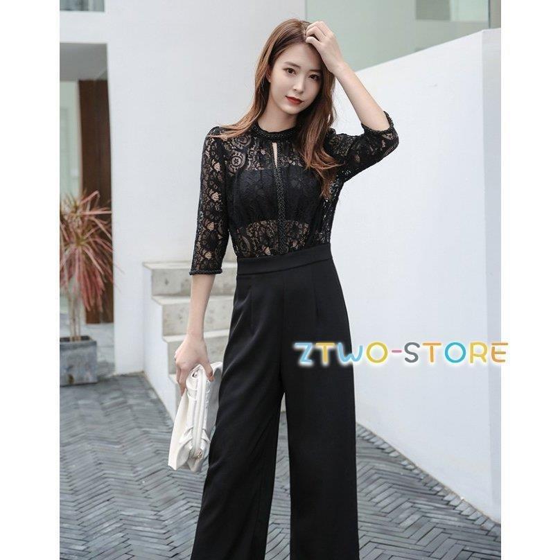 値段が激安 半袖 袖あり パンツ お呼ばれドレス 結婚式 パーティードレス レディース オールインワン パンツドレス かっこいい 大きいサイズ シースルー 黒 3l パーティドレス Www Oroagri Eu