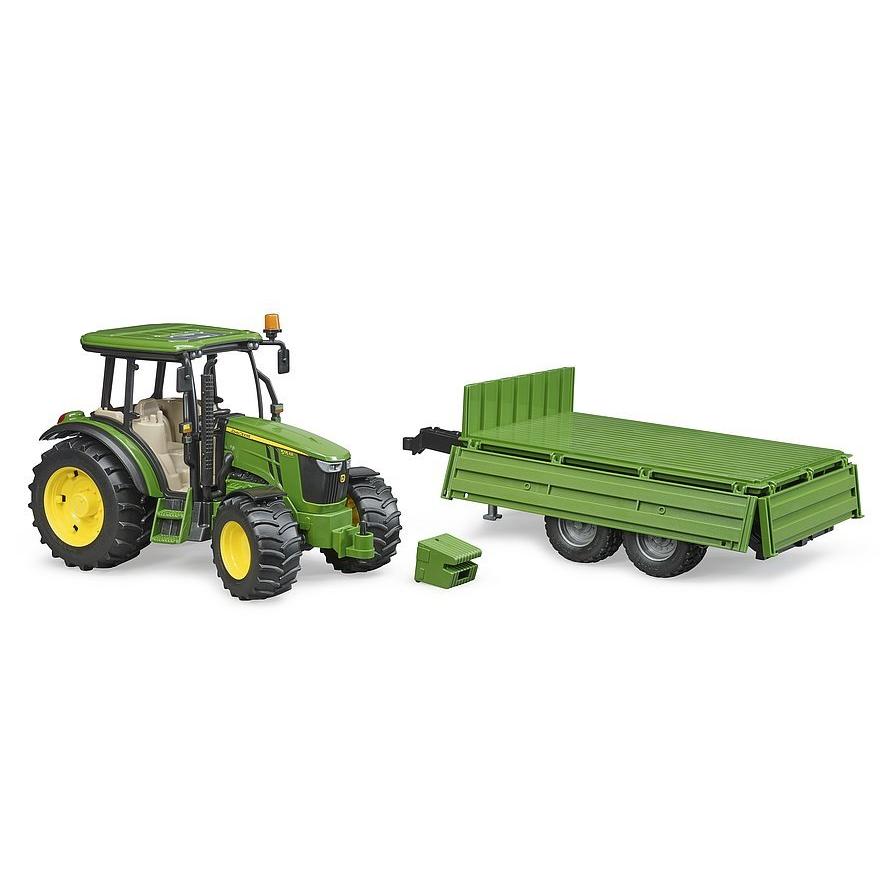 bruder ブルーダー はたらくくるま JD5115Mトラクター グリーントレーラー 農業を支えるくるま 大きい割引 bruder(ブルーダー) JD5115Mトラクター BR02106