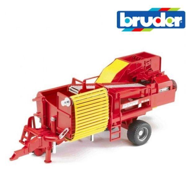 Grimme ポテトディガー ポテト80個付【ポイントアップ+送料／ラッピング無料】ブルーダー はたらくくるま 農業 くるま BR02130 人気 おすすめ プレゼント こども