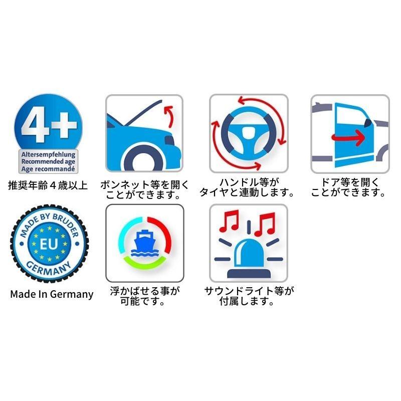 Ram パワーワゴンSUP【ポイントアップ+送料ラッピング無料】bruder ブルーダー 働く車 フィギュア付 はたらくくるま BR02506 人気 プレゼント 男の子 こどもの画像