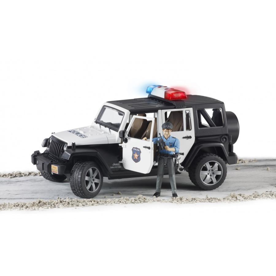 JEEP パトカー フィギュア付【ポイントアップ + おまけ付き】bruder
