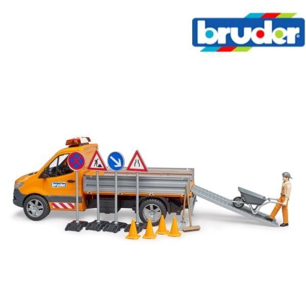 MB 工事現場作業車セット【ポイントアップ+送料ラッピング無料】bruder