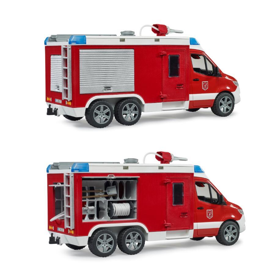 MB消防車ボックスタイプ【ポイントアップ + おまけ付】bruder ブルーダー 働く車 ベンツ 街を守る BR02680 人気 おすすめ オススメ プレゼント 男の子 おもちゃ_2