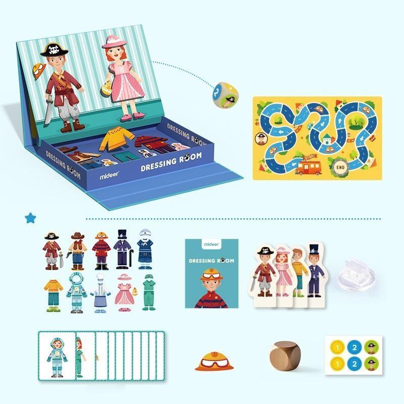 マグネット 磁石 着せ替え 収納式 1歳 2歳 3歳 パズル 知育玩具 Mideer ミディア ドレッシング Md1039 おもちゃのお店 スマイルキッズ 通販 Yahoo ショッピング