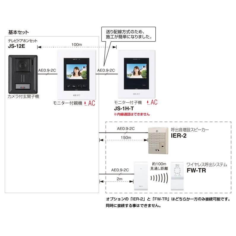 JS-12E アイホン テレビドアホン ROCO 録画 (JS12E)｜smilelight｜02