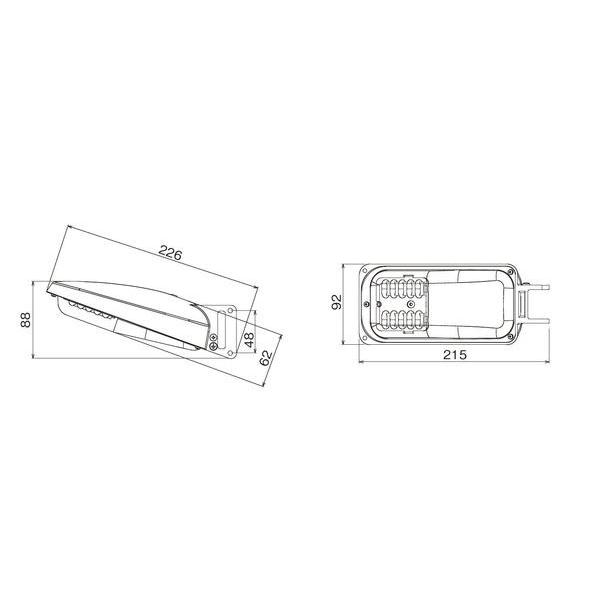 東芝ライテック 電球色 LED防犯灯 LEDK-78930L-LS1 (LEDK78930LLS1